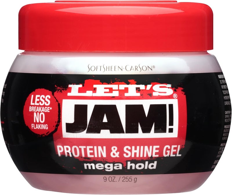 SoftSheen-Carson Let's Jam! Mega Hold Protein & Shine Gel - 9 oz - Image 1